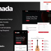 Nada - Guitar Lessons & Courses Elementor Template Kit 2 Nada Guitar Lessons Courses Elementor Template Kit