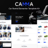 Camma Car Rental Elementor Template Kit