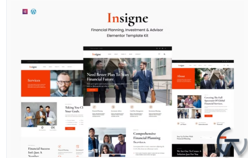 Insigne Financial Business Investment Elementor Template Kit