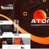 Atoms Blog Magazine Elementor Template Kit