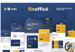 FinOffice - Finance & Accounting Elementor Template Kit
