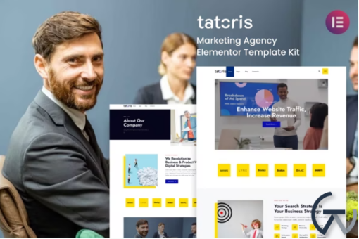 Tatoris Marketing Agency Elementor Template Kit