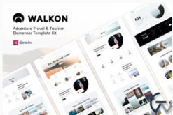WalkOn - Adventure Travel & Tourism Elementor Template Kit