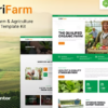 OriFarm %E2%80%93 Organic Farm Agriculture Elementor Template Kit