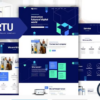 Virtu - Tech & Software Company Elementor Template kit 3 Virtu Tech Software Company Elementor Template kit