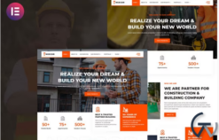 Ngecor - Construction & Building Company Elementor Template Kit
