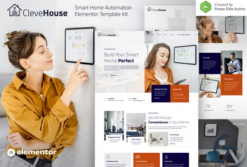 Clevehouse – Smart Home Automation Elementor Template Kit