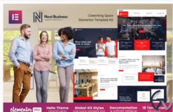 Next Business - Coworking Space Elementor Template Kit
