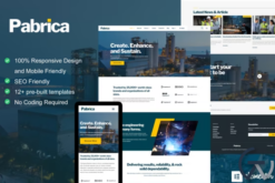 Pabrica - Engineering & Industrial Service Elementor Template Kit
