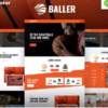 Baller %E2%80%93 Basketball Team Sports Club Elementor Template Kit