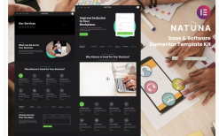 Natoora - Natural & Organic Soap Shop Elementor Template Kit