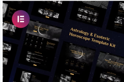 Mystik | Astrology & Esoteric Horoscope Elementor Template Kit