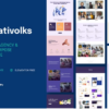 Creativolks - Creative & Business Agency Elementor Template Kit 3 Creativolks Creative Business Agency Elementor Template Kit