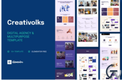 Creativolks - Creative & Business Agency Elementor Template Kit