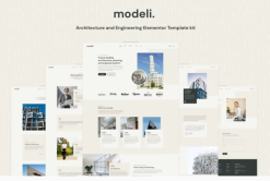 Modeli - Architecture & Engineering Elementor Template kit