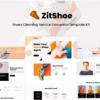 Zitshoe Shoes Cleaning Service Elementor Template Kit