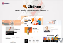 Zitshoe - Shoes Cleaning Service Elementor Template Kit
