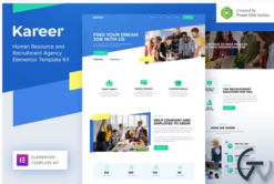 Kareer – Human Resource & Recruitment Agency Elementor Template Kit