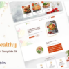Healthy Restaurant Elementor Template Kit