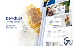 Keydust - Cleaning Service Elementor Template Kit