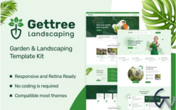 Gettree – Garden & Landscaping Elementor Template Kit