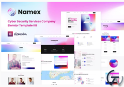 Namex - Cyber Security Services Company Elementor Template Kit