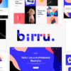 Birru - Simple Portfolio Elementor Template Kit 3 Birru Simple Portfolio Elementor Template Kit