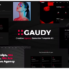 Gaudy %E2%80%93 Dark Digital Agency Elementor Template Kit
