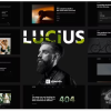 Lucius Personal Portfolio Elementor Template Kit