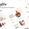 Deyliv - Food Delivery App Elementor Template Kit 2 Deyliv Food Delivery App Elementor Template Kit