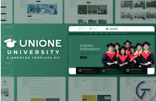 Unione University Elementor Template Kit