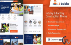 Z-Builder - Construction Elementor Template Kit
