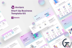 Avviare Start Up Business Elementor Template Kit
