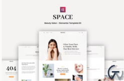 Space - Beauty Salon Elementor Template Kit