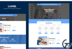 Lumb - Plumbing Service Elementor Template Kit