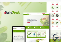 DailyFresh - Grocery Store Elementor Template Kit