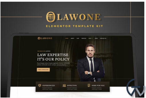 Lawone Legal Law Firm Elementor Template Kit