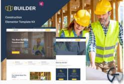The Builder - Construction & Architecture Elementor Template Kit