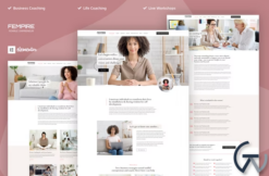 Fempire - Business Coach Elementor Template Kit