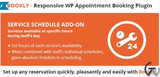 Bookly Service Schedule