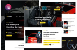 Dempul - Car Auto Spa & Detailing Services Elementor Template Kit
