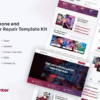 Repair Guy | Mobile Phone & Computer Repair Elementor Template Kit 3 Repair Guy Mobile Phone Computer Repair Elementor Template Kit
