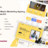 Socialy Social Media Marketing Agency Elementor Template Kit