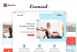 Evomind - Home Healthcare Services Elementor Template Kit
