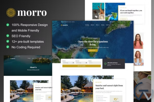 Morro Hotel Resort Elementor Template Kit