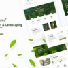 Naturel Garden Landscaping Elementor Template Kit
