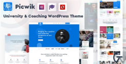 Picwik - University & Coaching WordPress Theme 3.0