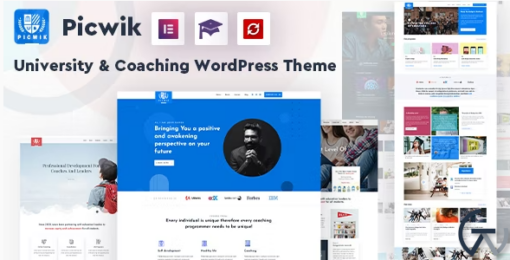 Picwik University Coaching WordPress Theme
