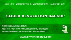 Slider Revolution Backup 2.0.3