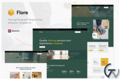 Flore - Flooring & Tiling Services Elementor Template Kit